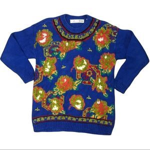 Vintage claus petite sweater